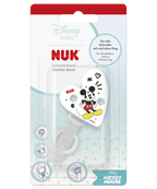 Nuk lant pentru suzeta tip cordon 0m+ Inimioara cu Mickey