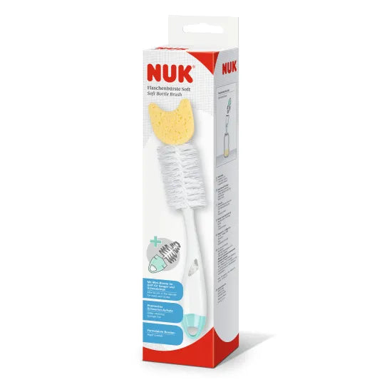 Nuk perie biberoane si tetine cu burete 0m+