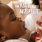 Nuk set incepator Perfect Match de 8 piese 0m+ Curcubeu