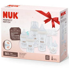 Nuk set incepator Perfect Match de 8 piese 0m+ Curcubeu