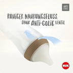 Nuk set incepator Perfect Match de 8 piese 0m+ Curcubeu
