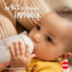 Nuk set incepator Perfect Match de 8 piese 0m+ Curcubeu