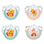 Nuk suzeta silicon marimea 1, 0-6 luni 2 buc, Disney Winnie 01