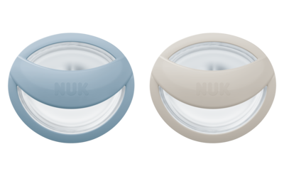 Nuk suzeta silicon MommyFeel 0-9 luni Albastru-Gri Imagine principală a produsului
