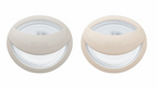 Nuk suzeta silicon MommyFeel 0-9 luni Gri-Bej