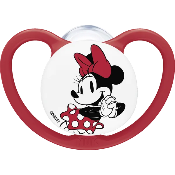 Nuk suzeta silicon Perfect Match Air 18-36 luni 2 buc Mickey Mouse/Minnie