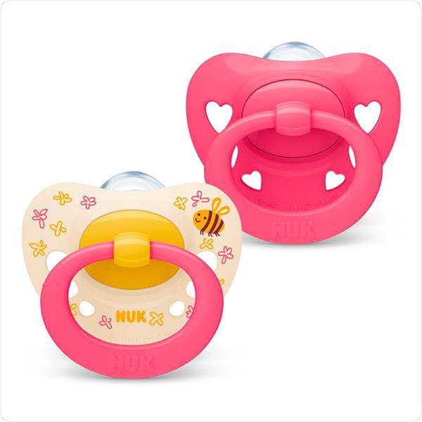 Nuk suzeta silicon Signature 18-36 luni 2 buc Albina-Broscuta