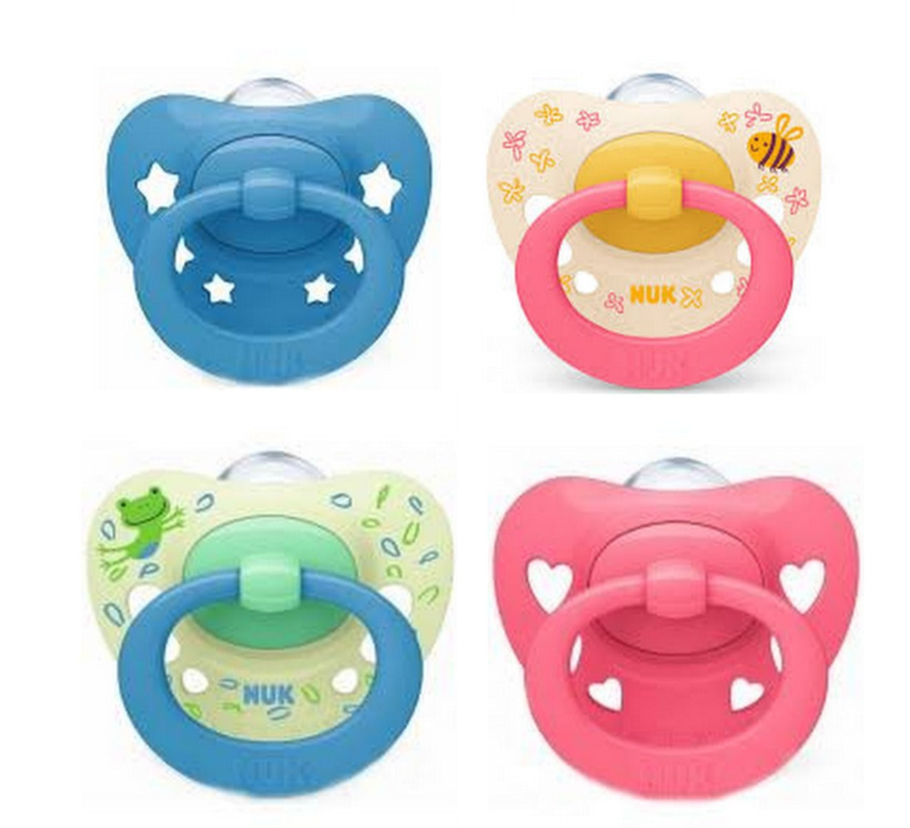 Nuk suzeta silicon Signature cu cutie 6-18 luni 1 buc