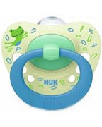 Nuk suzeta silicon Signature cu cutie 6-18 luni 1 buc