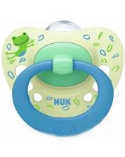 Nuk suzeta silicon Signature cu cutie 6-18 luni 1 buc