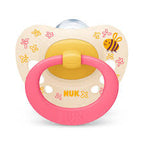 Nuk suzeta silicon Signature cu cutie 6-18 luni 1 buc
