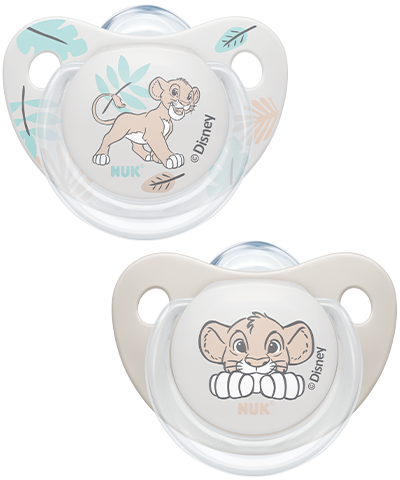 Nuk suzeta silicon Trendline 0-6 luni 1 buc, Lion King