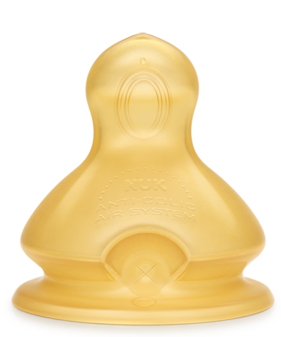 Nuk tetina latex First Choice+ anti-colic L 6m+ 2 buc Imagine principală a produsului