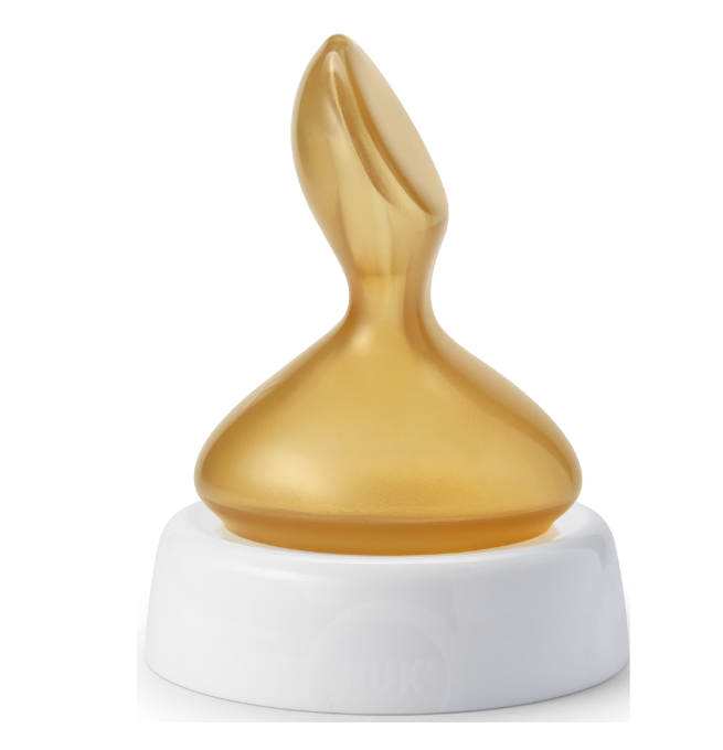 Nuk tetina speciala latex pentru copiii cu “palat fisurat” 1 buc Imagine principală a produsului