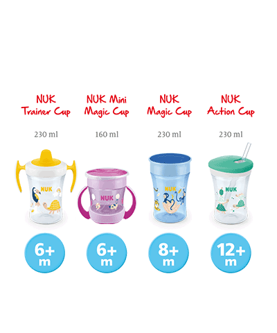 Nuk Trainer Cup cana de baut 230 ml 6m+