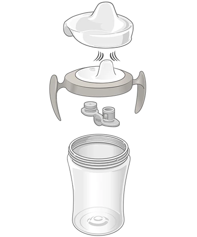 Nuk Trainer Cup cana de baut 230 ml 6m+