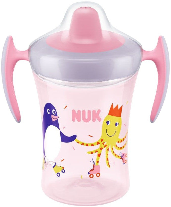 Nuk Trainer Cup cana de baut 230 ml 6m+ Pinguin cu Polip Imagine principală a produsului