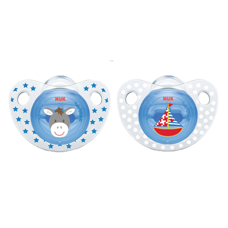 Nuk suzeta din silicon Trendline Baby Gluck marimea 1