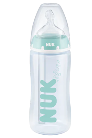 Nuk biberon Anti-Colic Professional cu control de temperatura 300 ml 0-6 luni