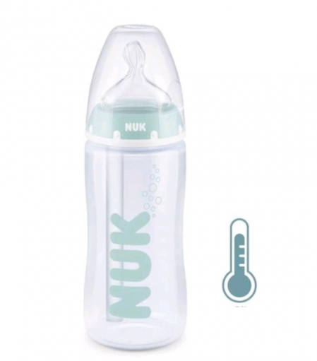 Nuk biberon Anti-Colic Professional cu control de temperatura 300 ml 0-6 luni