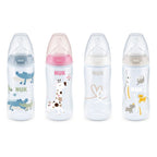 Nuk biberon First Choice+ cu control temperatura 300 ml 0-6 luni