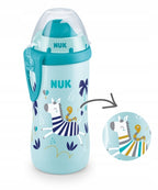 Nuk cana Flexi Cup 300 ml cu pai moale din silicon 12m+ 02
