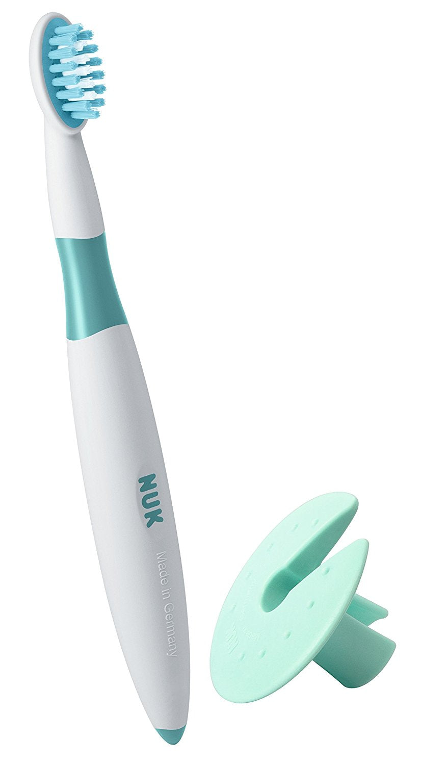 NUK Periuta pentru dinti cu inel de protectie 12m+ 02