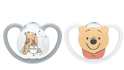 Nuk suzeta din silicon Space 2 buc, Disney Baby