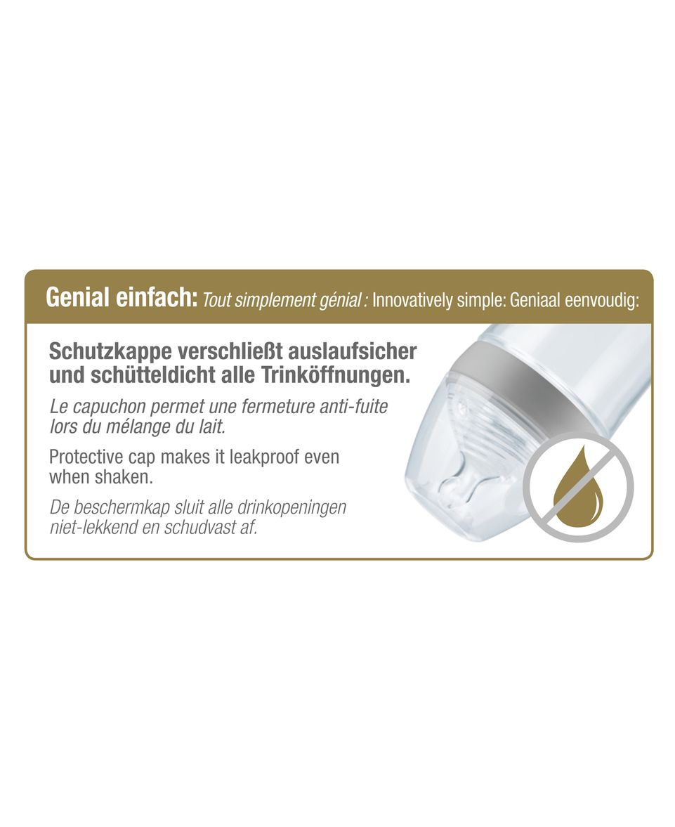 Nuk biberon Nature Sense PP  S 0-6 luni 150 ml  05