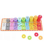Trefl Wooden jucarie din lemn Numaratoare 2 ani+ Play&Count