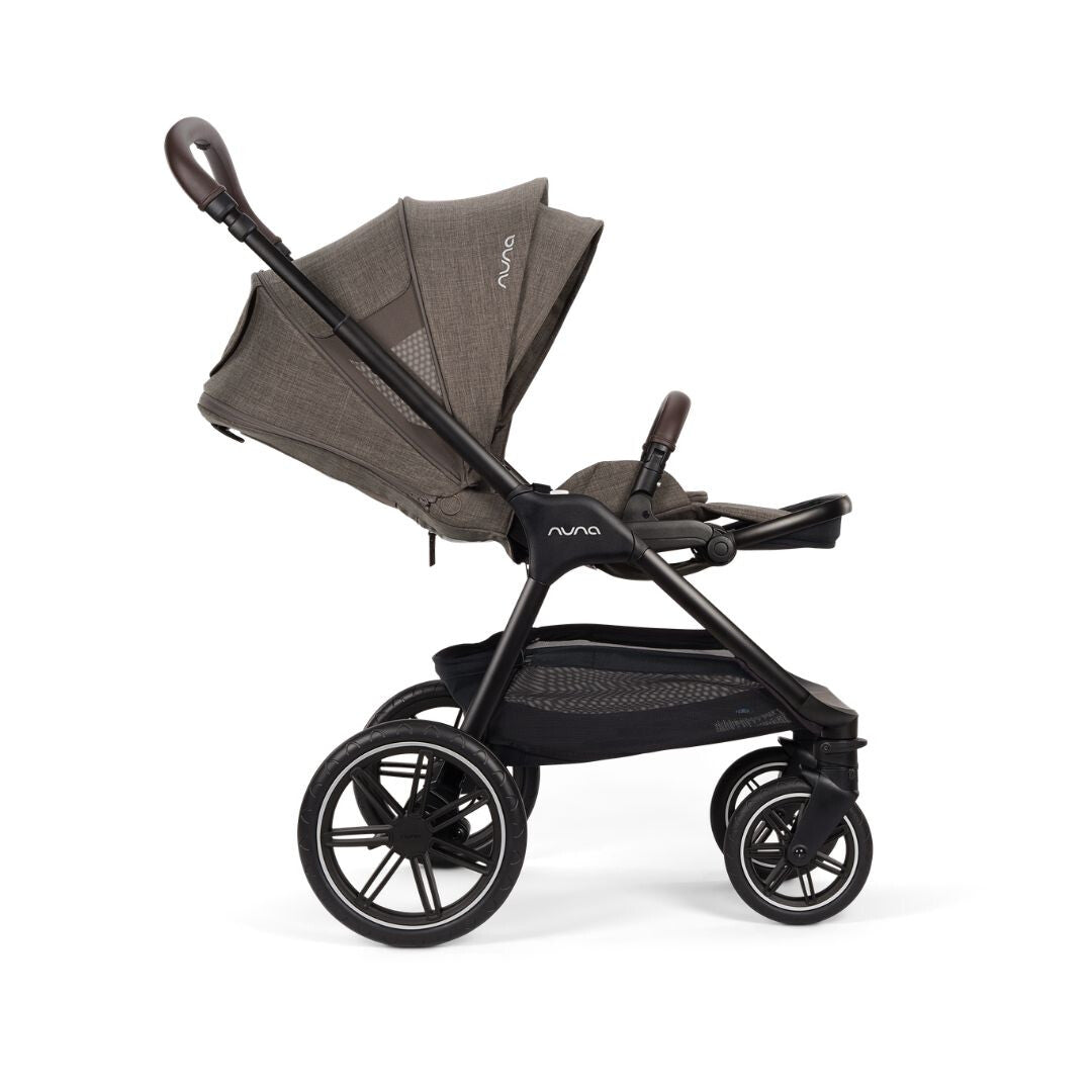 Nuna carucior 2in1 TRIV LX cu set de accesorii pentru toate anotimpurile 0m+ Chestnut