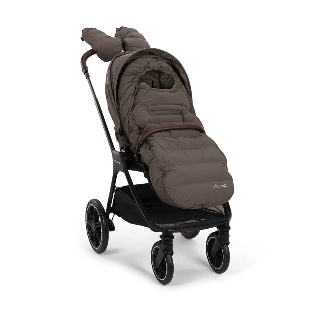 Nuna carucior 2in1 TRIV LX cu set de accesorii pentru toate anotimpurile 0m+ Chestnut Imagine secundară a produsului