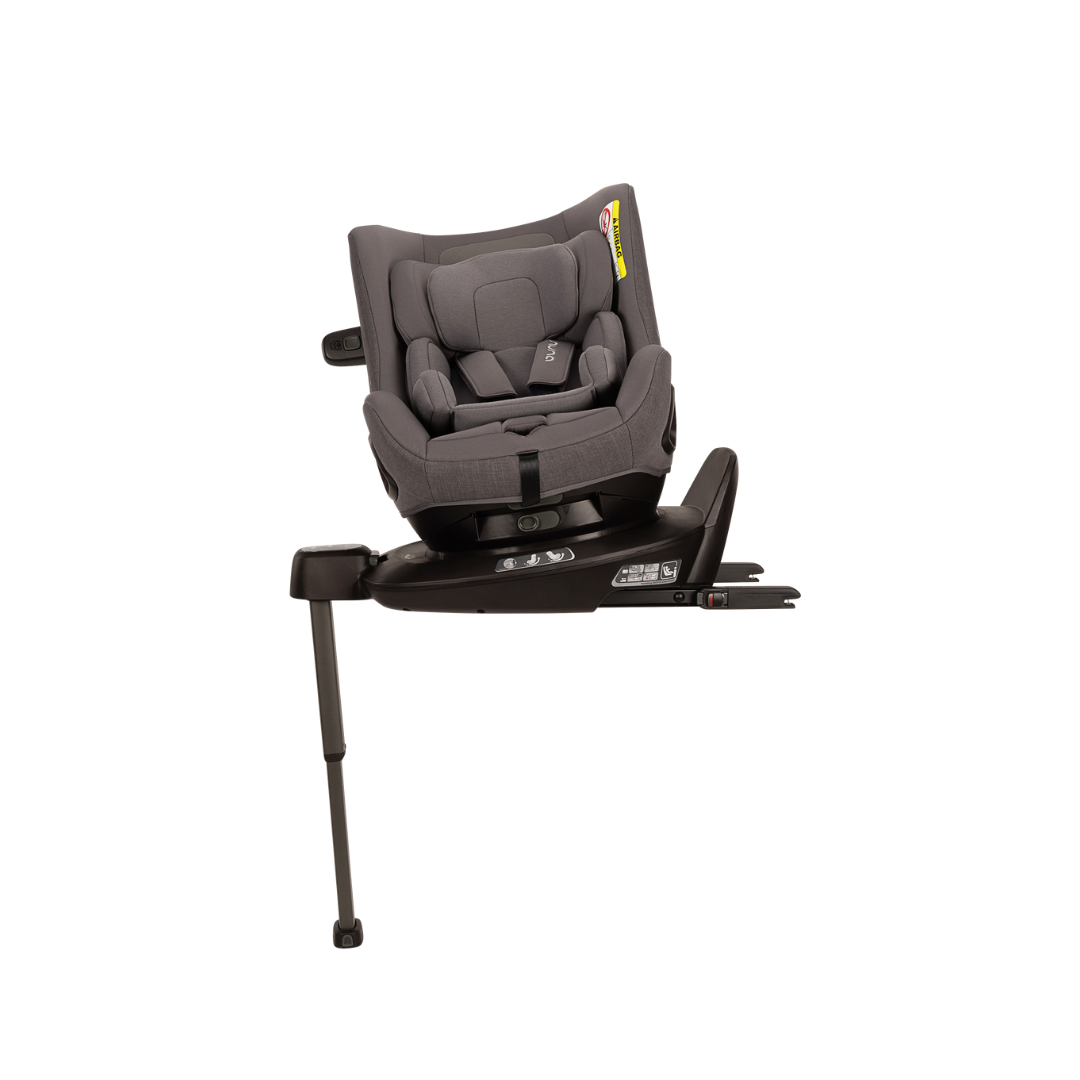 Nuna scaun auto cu isofix PRUU 40-105 cm R129 Thunder
