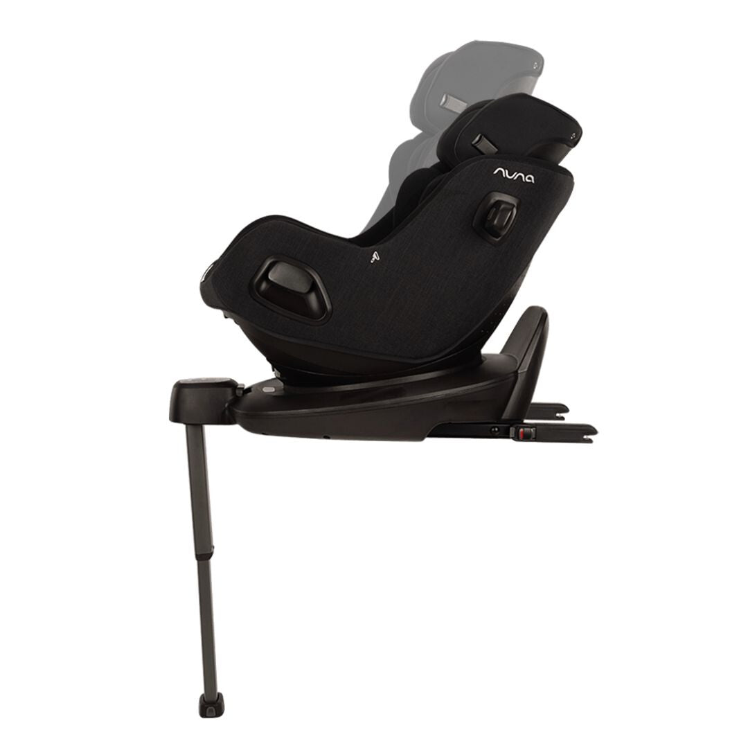 Nuna scaun auto cu isofix PRUU AIRE cu capotina integrata 40-105 cm R129 Caviar