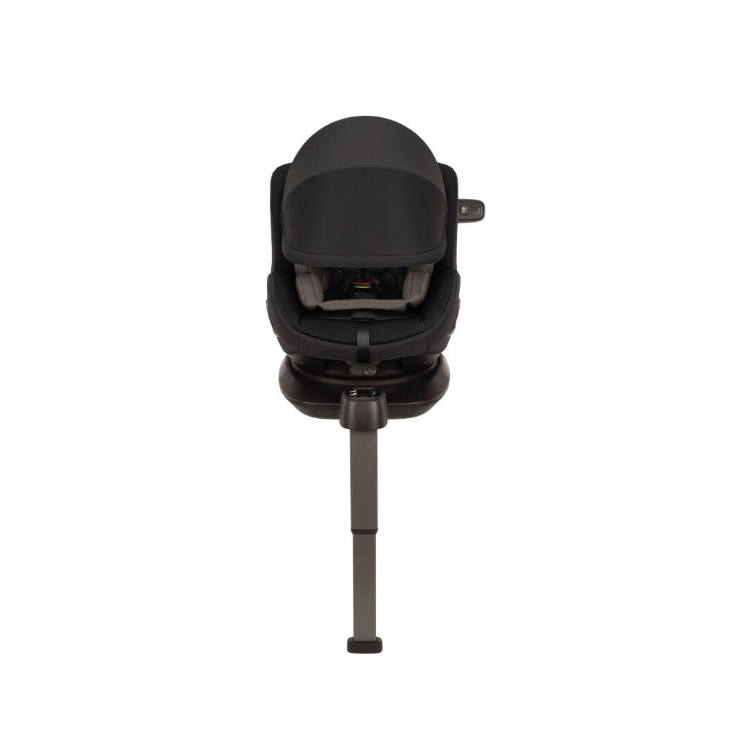 Nuna scaun auto cu isofix PRUU AIRE cu capotina integrata 40-105 cm R129 Caviar