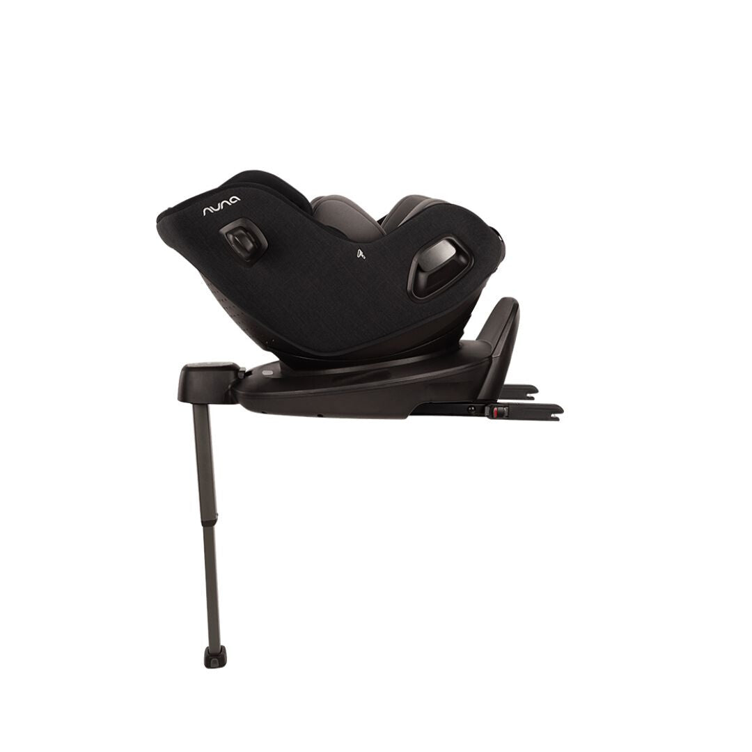 Nuna scaun auto cu isofix PRUU AIRE cu capotina integrata 40-105 cm R129 Caviar