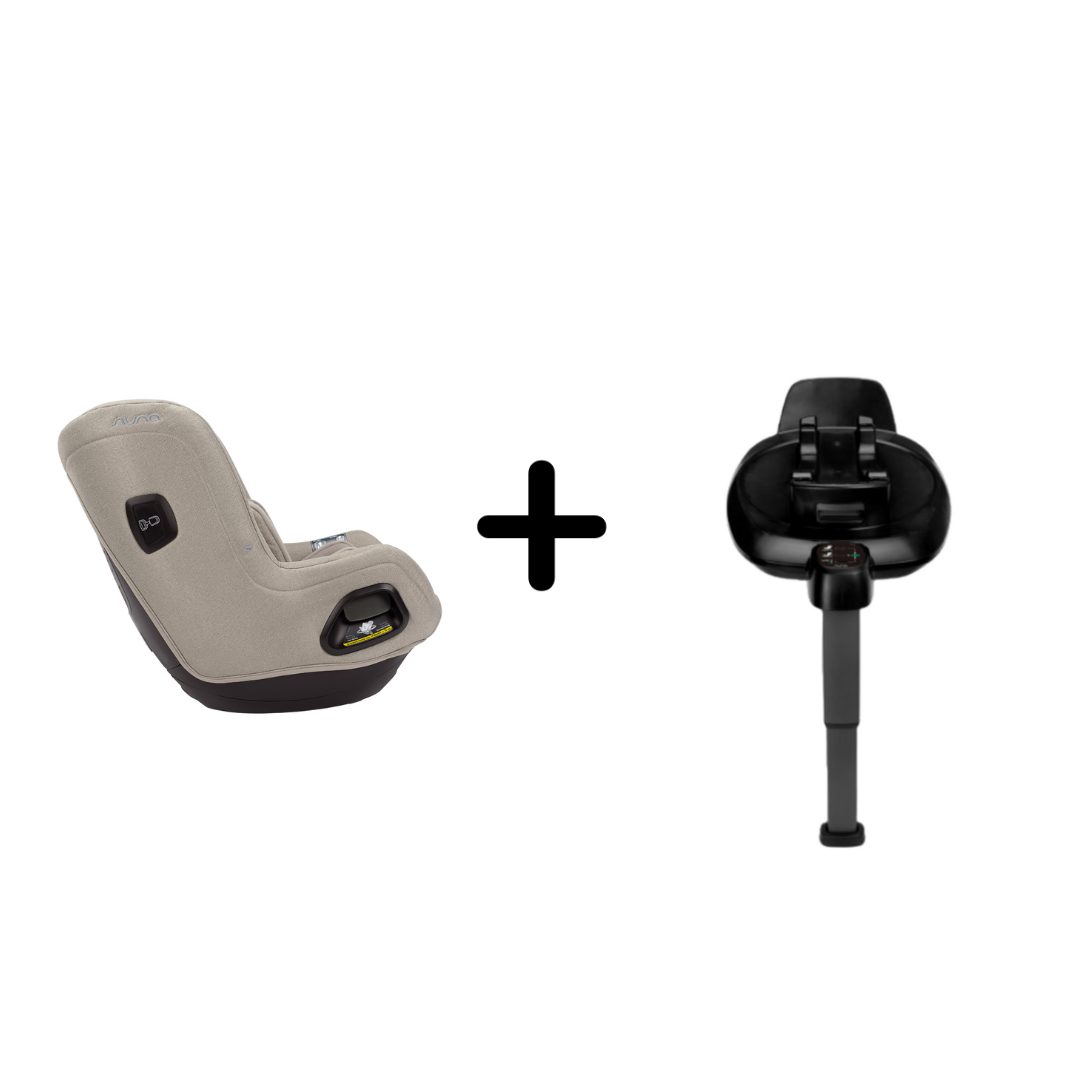 Nuna set scaun auto rotativ i-Size TODL next + Baza isofix BASE next i-Size, Hazelwood Imagine secundară a produsului