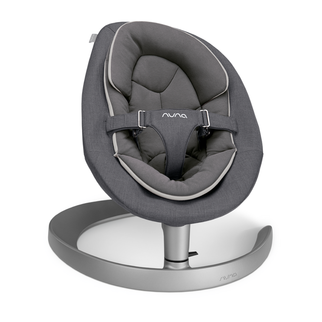Nuna sezlong balansoar Leaf Grow fara bara de jucarii 0m+ Granite Imagine secundară a produsului