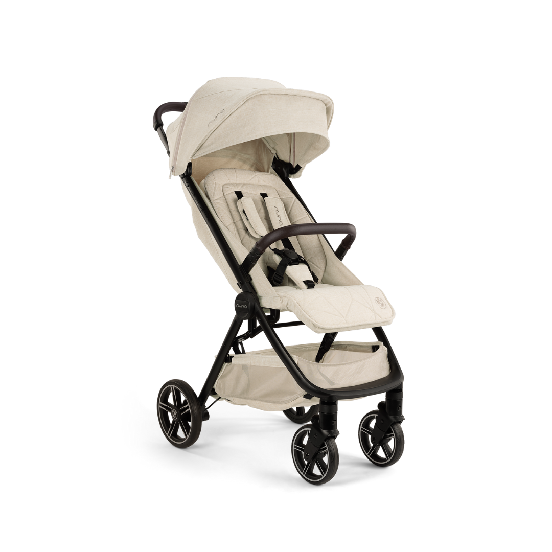 Nuna x BMW carucior ultracompact cu pliere automata TRVL lx 0m+ Bej Lica Imagine principală a produsului