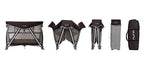 Nuna patut pliabil Sena 0m+ Black/Silver 03