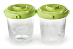 Nuvita set 4 recipiente de stocare lape sau mancare bebelusi 200 ml 1466 02