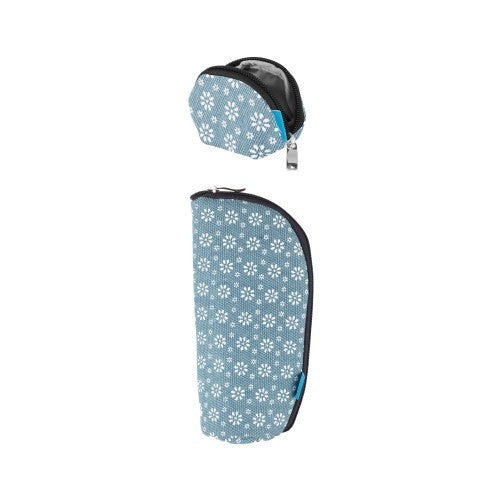 Nuvita set gentuta accesorii si suport biberon myMIA, Flower Grey