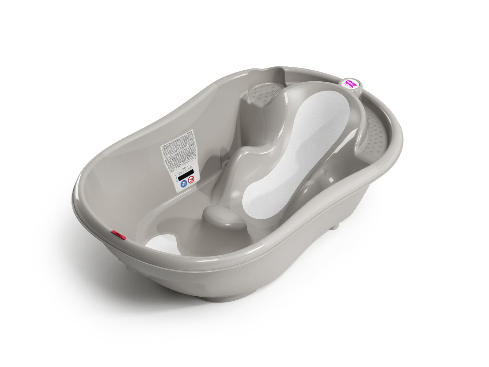 OK Baby Cadita de baie Onda Evolution 0-12 luni, Gri Imagine principală a produsului