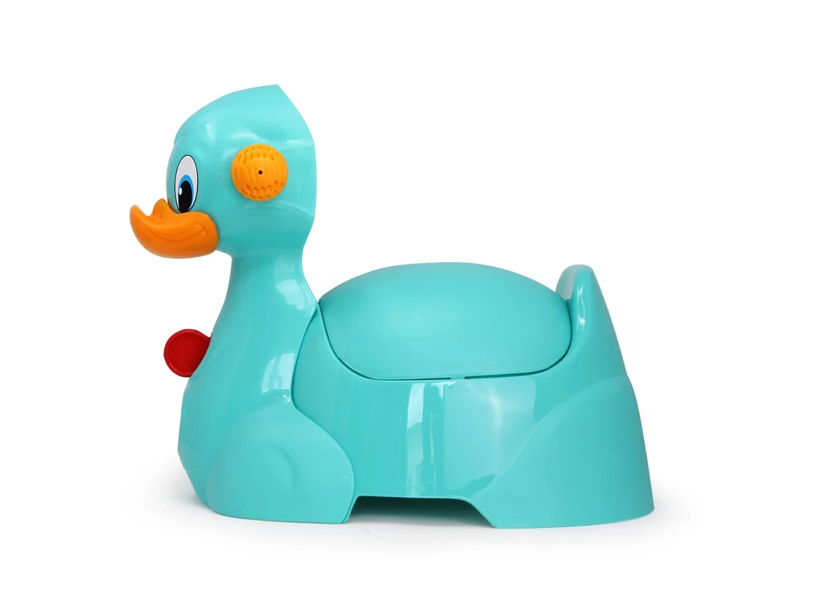 OK Baby olita amuzanta Quack 12m+, Turqoaz 