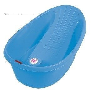 OK Baby cadita pentru baie Onda 0-12 luni, Albastru OK892-84