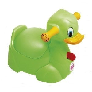 OK Baby olita amuzanta Quack 12m+, Verde OK707-44 Imagine principală a produsului