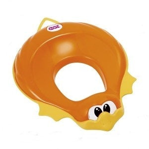 OK Baby reductor toaleta Ducka 18m+, Portocaliu OK785-45