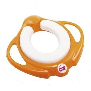 OK Baby reductor toaleta Pinguo Soft 18m+, Portocaliu 