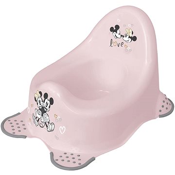 Okt Kids olita anti-alunecare 6m+ Minnie Nordic Pink