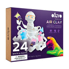 Okto set de creatie Air Clay 24 de culori 5 ani+ White&Pastel